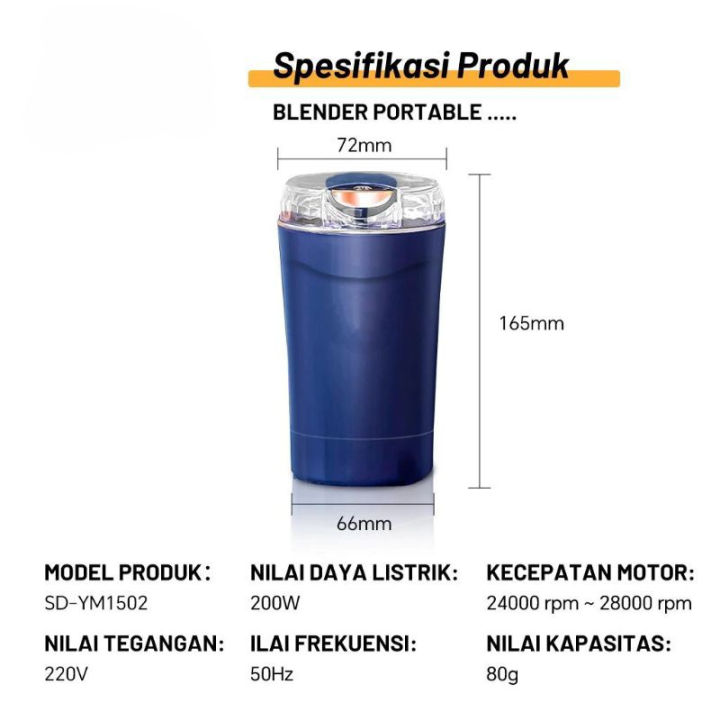 KYLO GRINDER KOPI SERBAGUNA 3